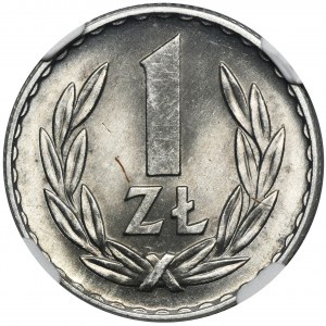 1 złoty 1965 - NGC MS64