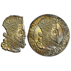 Sigismund III Vasa, Malbork Sechstes Gut 1599 - PCGS MS62 - großer Kopf