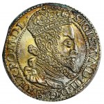 Sigismund III Vasa, 6 Groschen Merienburg 1599 - PCGS MS62 - big head