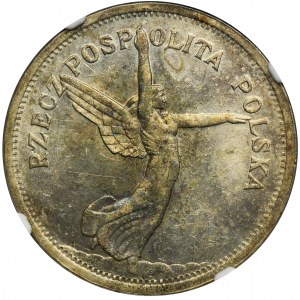 Nike, 5 Gold Brüssel 1928 - NGC MS61