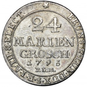 Deutschland, Braunschweig-Calenberg-Hannover, Georg III. von Hannover, 2/3 Thaler Clausthal 1795 PLM