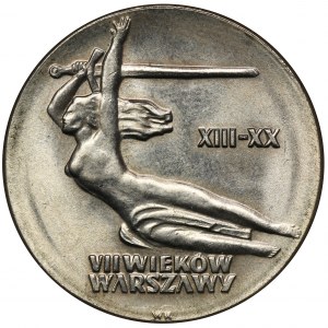 Satz, 10 Gold 1965 Sieben Jahrhunderte Warschau (2 St.)