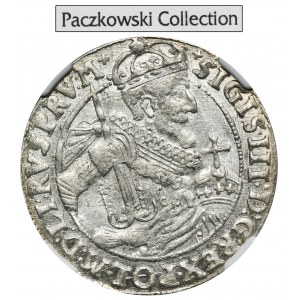 Sigismund III Vasa, 1/4 Thaler Bromberg 1623 - NGC MS64 - ILUSTRATED, ex. Paczkowski