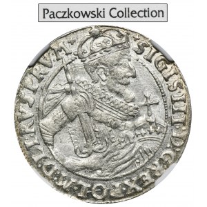 Zygmunt III Waza, Ort Bydgoszcz 1623 - NGC MS64 - ILUSTROWANY, ex. Pączkowski