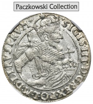 Zygmunt III Waza, Ort Bydgoszcz 1623 - NGC MS64 - ILUSTROWANY, ex. Pączkowski