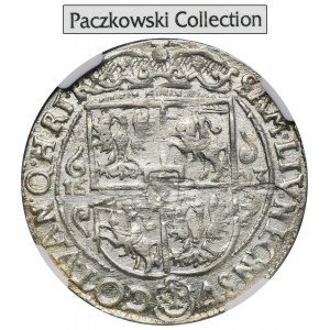 Zygmunt III Waza, Ort Bydgoszcz 1623 - NGC MS64 - ILUSTROWANY, ex. Pączkowski