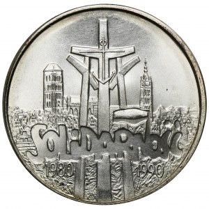 100.000 PLN 1990 Solidarität - TYP C - EXTRAORDINÄR