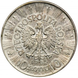 Pilsudski, 10 zloty 1935