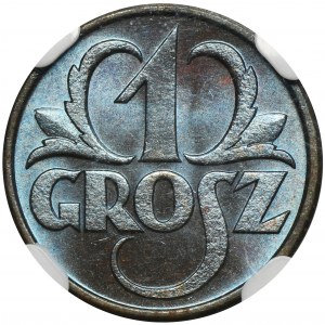 1 Pfennig 1931 - NGC MS65 BN