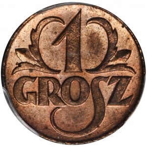 1 grosz 1923 - PCGS MS64 RB