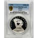 MAŁY TRYPTYK, 100.000 złotych 1990 Chopin - PCGS PR69 DCAM