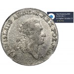 Poniatowski, 4 Groschen 1777 EB - NGC AU55 - RARE