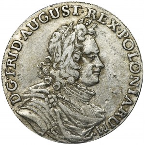 August II. der Starke, 2/3 Taler (Gulden) Dresden 1700 ILH