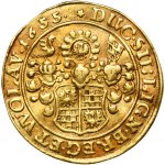Schlesien, Herzogtum Legnicko-Brzesko-Wołowskie, Jerzy III Brzeski, Ludwik IV Legnicki und Krystian Wołowsko-Oławski, Dukat Brzeg 1655 - SEHR RAR