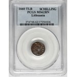 John II Casimir, Schilling Ujazdow 1660 - PCGS MS62 BN