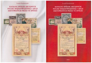 L. Koziorowski, Katalog Spółek Akcyjnych Polski Międzywojennej i Akcji Emitowanych Przez Te Spółki - tom I i II