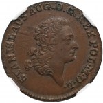 Poniatowski, Trojak Warschau 1787 EB - NGC MS63 BN - GABINET ART