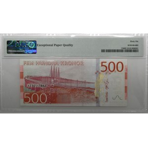 Szwecja, 500 koron (2016) - PMG 66 EPQ