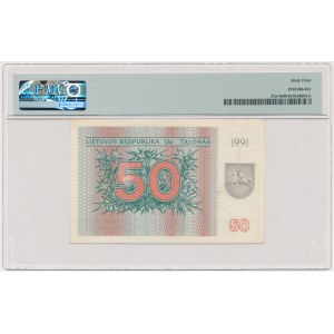 Lithuania, 50 Talonas 1991 - without text - PMG 64