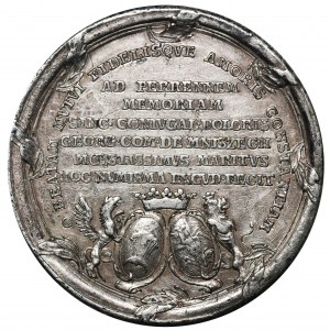 Poniatowski, Medaille auf den Tod von Maria Amalia Mniszech 1772