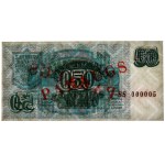 Łotwa, 50 rubli 1992 - WZÓR - PMG 65 EPQ