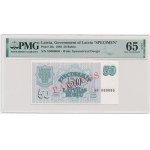 Lettland, 50 Rubel 1992 - MODELL - PMG 65 EPQ
