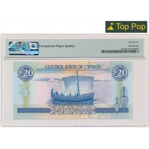 Cyprus, 20 Pounds 1992 - PMG 67 EPQ