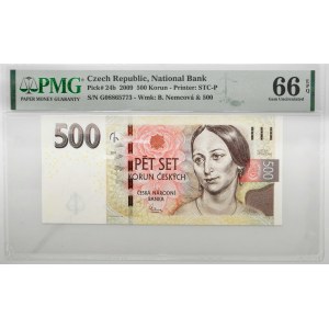 Czech Republic, 500 Korun 2009 - PMG 66 EPQ