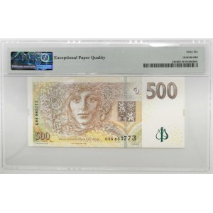 Tschechische Republik, 500 Kronen 2009 - PMG 66 EPQ