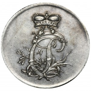 General Jordan's medal for Casimir Poniatowski 1767 - VERY RARE