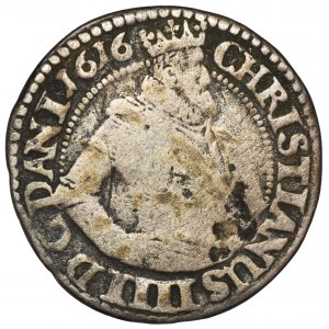 Dänemark, Christian IV, 1 dänische Mark 1616