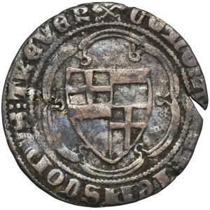 Deutschland, Trier, Kuno von Falkenstein als Verwalter von Köln, Thüringer Pfennig Trier ohne Datum (1370-71)