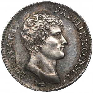 Francja, Napoleon jako konsul, 1 Frank Paryż AN 12 (1803-1804) - RZADKI