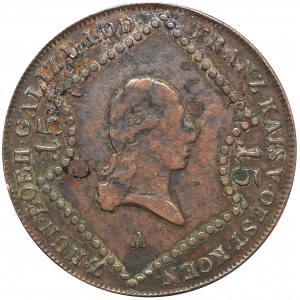 Österreich, Franz II., 15 Krajcars Wien 1807 A