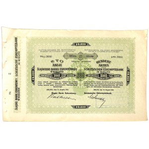 Śląski Bank Eskontowy S.A., 100 x 280 mkp, Emisja VIII