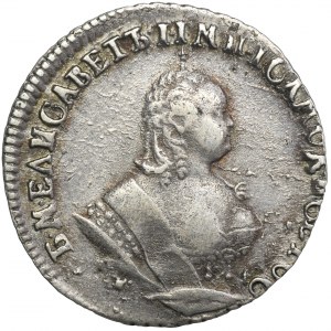 Russia, Elizabeth, Grivennik Moscow 1748