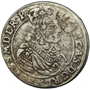 John II Casimir, 1/4 Thaler Bromberg 1663 AT