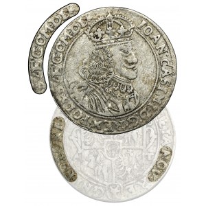 John II Casimir, 1/4 Thaler Posen 1658 AT - RARE