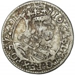 Johannes II. Kasimir, der Sechste Stand Krakau 1666 AT- RARE