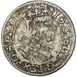 John II Casimir, 6 Groschen Krakau 1666 AT - RARE