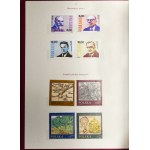 Multi-volume collection of Polish stamps - volume I to XXVII