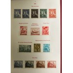 Mehrbändige Sammlung polnischer Briefmarken - Band I bis XXVII