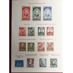 Multi-volume collection of Polish stamps - volume I to XXVII