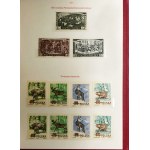 Multi-volume collection of Polish stamps - volume I to XXVII