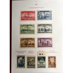 Multi-volume collection of Polish stamps - volume I to XXVII