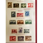 Multi-volume collection of Polish stamps - volume I to XXVII