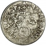 Jan II. Kasimir, Sechster von Krakau 1662 AT - RZADKI, RE statt REG