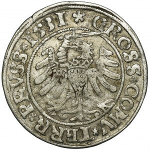 Sigismund I. der Alte, Grosz Toruń 1531 - PRVS
