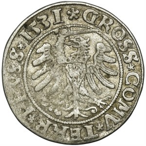 Sigismund I. der Alte, Grosz Toruń 1531 - PRV