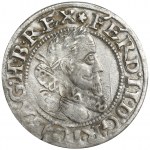 Silesia, Habsburg rule, Ferdinand II, 3 Kreuzer Breslau 1635 HZ - RARE